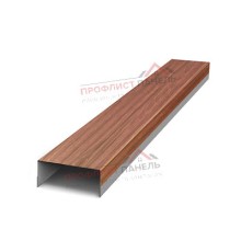 Крепежная планка верхняя Texas 0,45 Print Elite Honey Wood