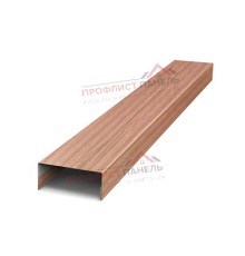 Крепежная планка нижняя Texas 0,45 Print Elite White Wood