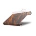Ламель лицевая 125 жалюзи Texas 0,45 Print Elite Chestnut Wood (обратная сторона серая)