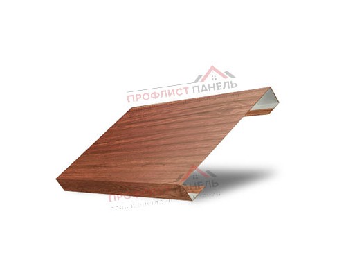 Ламель лицевая 125 жалюзи Texas 0,45 Print Elite Honey Wood