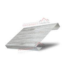 Ламель лицевая 125 жалюзи Texas 0,45 Print Elite Snow Wood