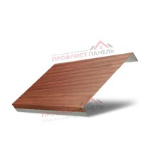 Ламель обратная 125 жалюзи Texas 0,45 Print Elite Honey Wood