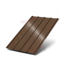 Профнастил ММ35-1000-0.5 ECOSTEEL Мореный Дуб