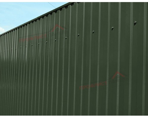 Профнастил МП10-1100-0.5 Viking E RAL6007 Профнастил МП10-1100-0.5 Viking E RAL6007