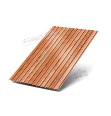 Профилированный лист МП10х1100-0.5 ECOSTEEL-T Кедр