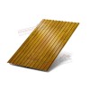 Профилированный лист МП10х1100-0.5 ECOSTEEL-T ЗолотойДуб Профилированный лист МП10х1100-0.5 ECOSTEEL-T ЗолотойДуб