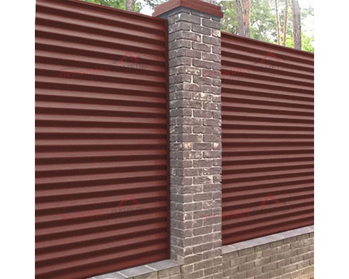 Профнастил МП18-1100-0.45 Полиэстер RAL3009