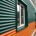 Профилированный лист МП18х1100-0.45 Полиэстер двухсторонний RAL60056005