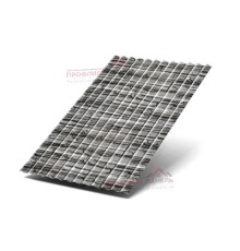 Профнастил МП18-1100-0.5, ECOSTEEL Белый Плитняк