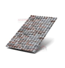 Профнастил МП18-1100-0.5, ECOSTEEL Кварцевый Сланец