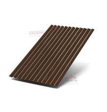 Профнастил МП18-1100-0.5, ECOSTEEL_MA МореныйДуб