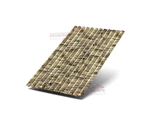 Профнастил МП18-1100-0.5, ECOSTEEL Песчаник Профнастил МП18-1100-0.5, ECOSTEEL Песчаник