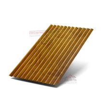 Профнастил МП18-1100-0.5, ECOSTEEL_T ЗолотойДуб