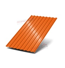 Профилированный лист МП20х1100-0.5 Полиэстер RAL2004