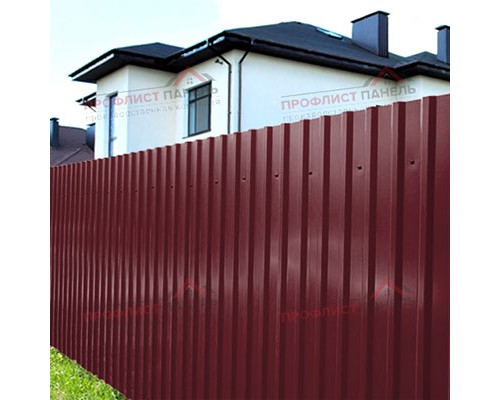Профнастил МП20-1100-0.45 VikingMP RAL3005 Профнастил МП20-1100-0.45 VikingMP RAL3005