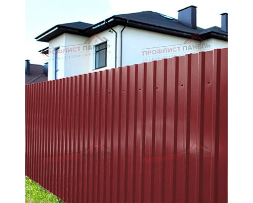 Профнастил МП20-1100-0.4 Полиэстер RAL3011 Профнастил МП20-1100-0.4 Полиэстер RAL3011