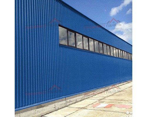 Профилированный лист МП20х1100-0.4 Полиэстер RAL5005