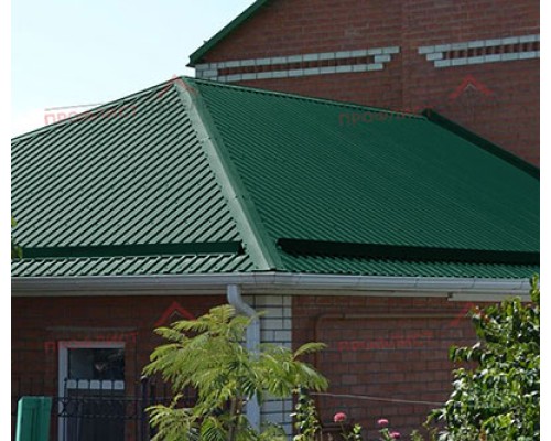 Профнастил МП20-1100-0.4 Полиэстер RAL6005