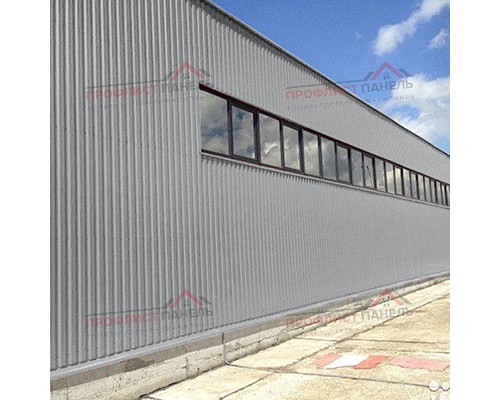 Профилированный лист МП20х1100-0.4 Полиэстер RAL7004