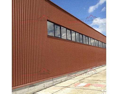 Профилированный лист МП20х1100-0.5 Viking E RAL8004