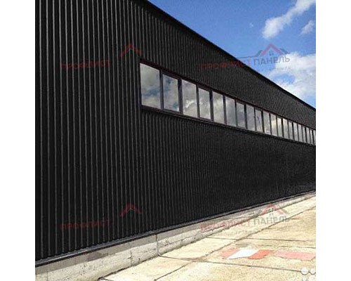 Профилированный лист МП20х1100-0.5 PURMAN RAL9005