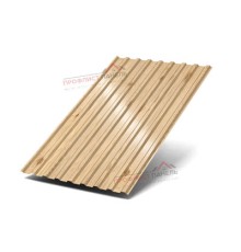 Профилированный лист МП20х1100-0.5 ECOSTEEL-MA Сосна