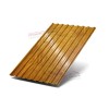Профнастил МП20-1100-0.5 ECOSTEEL_T ЗолотойДуб Профнастил МП20-1100-0.5 ECOSTEEL_T ЗолотойДуб
