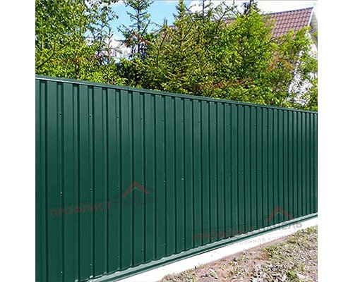 Профнастил МП35-1035-0.5 Призма RAL6005 Профнастил МП35-1035-0.5 Призма RAL6005
