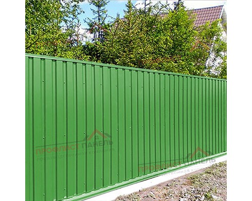 Профнастил МП35-1035-0.5 NormanMP RAL6018 Профнастил МП35-1035-0.5 NormanMP RAL6018