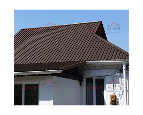 Профнастил МП35-1035-0.5 Пластизол RAL8017