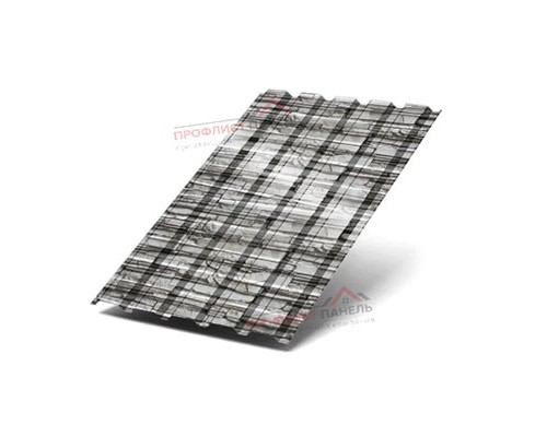 Профнастил МП35-1035-0.5 ECOSTEEL Белый Плитняк Профнастил МП35-1035-0.5 ECOSTEEL Белый Плитняк