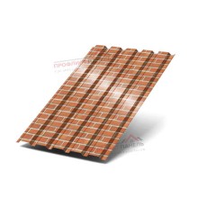 Профнастил МП35-1035-0.5 ECOSTEEL Кирпич