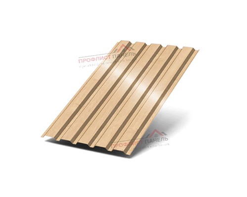 Профилированный лист МП35х1035-0.5 ECOSTEEL Клен Профилированный лист МП35х1035-0.5 ECOSTEEL Клен