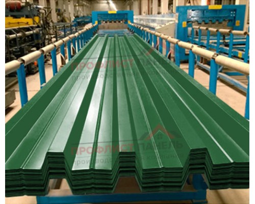 Профнастил Н57-750-0.7 Полиэстер RAL6002