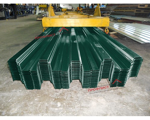 Профнастил Н75-750-0.7 Полиэстер RAL6005
