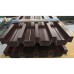 Профилированный лист Н60х845-0.5 Пластизол RAL8017