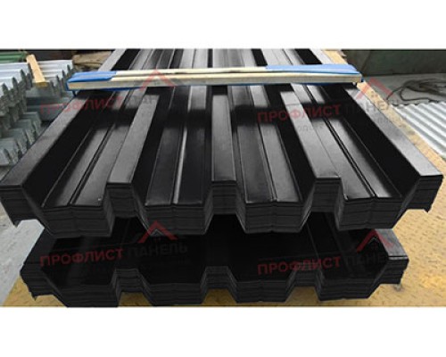 Профилированный лист Н60х845-0.5 PURMAN RAL9005