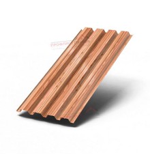 Профилированный лист Н60х845-0.5 ECOSTEEL-T Кедр