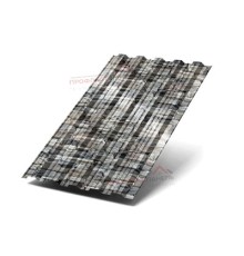 Профнастил НС35-1000-0.5 ECOSTEEL Белый Камень