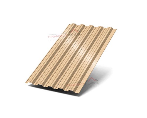 Профилированный лист НС35х1000-0.5 ECOSTEEL Клен Профилированный лист НС35х1000-0.5 ECOSTEEL Клен