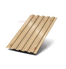 Профнастил НС35-1000-0.5 ECOSTEEL_MA Сосна