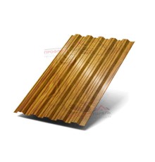 Профнастил НС35-1000-0.5 ECOSTEEL_T ЗолотойДуб