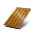 Профилированный лист НС35х1000-0.5 ECOSTEEL-T ЗолотойДуб