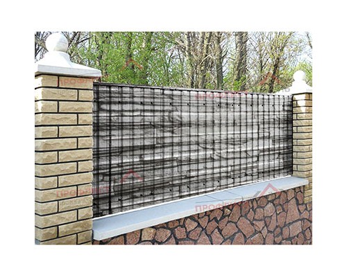 Профнастил МП20-0.5, Ширина-1100, ECOSTEEL Белый Плитняк