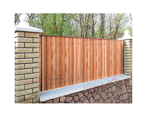 Профнастил МП20-1100-0.45 ECOSTEEL_T Кедр