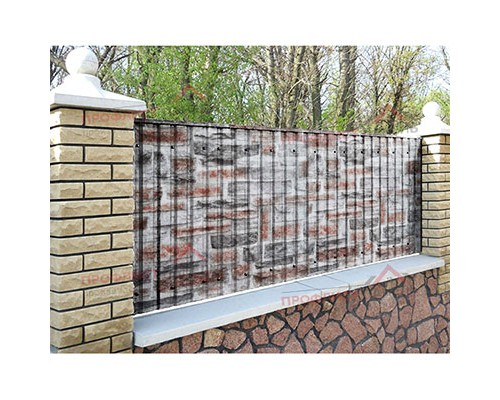 Профнастил МП20-0.5, Ширина-1100, ECOSTEEL Кварцевый Сланец