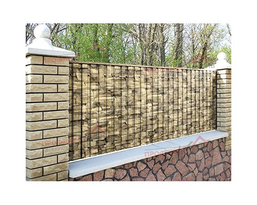 Профнастил МП20-0.5, Ширина-1100, ECOSTEEL Песчаник Профнастил МП20-0.5, Ширина-1100, ECOSTEEL Песчаник