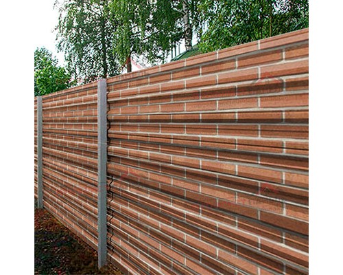 Профнастил НС35-1000-0.5 ECOSTEEL Кирпич