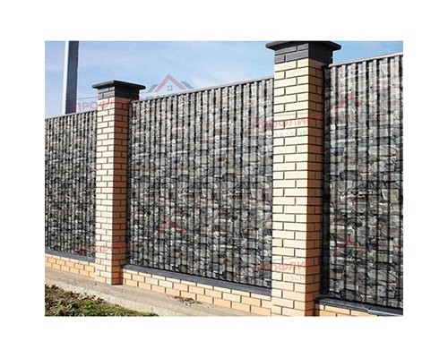 Профнастил С21-1000-0.5 ECOSTEEL БелыйКамень Профнастил С21-1000-0.5 ECOSTEEL БелыйКамень
