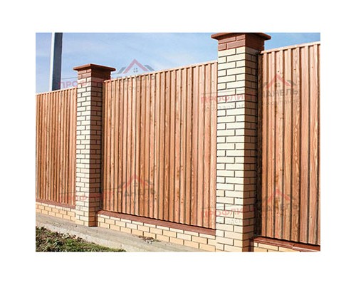 Профнастил C21-1000-0.5 ECOSTEEL_T Кедр